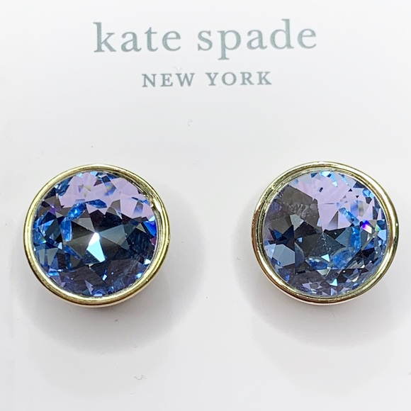 Kate Spade Blue Reflecting Pool Stud Earrings - Picture 5 of 16